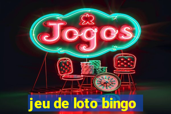 jeu de loto bingo