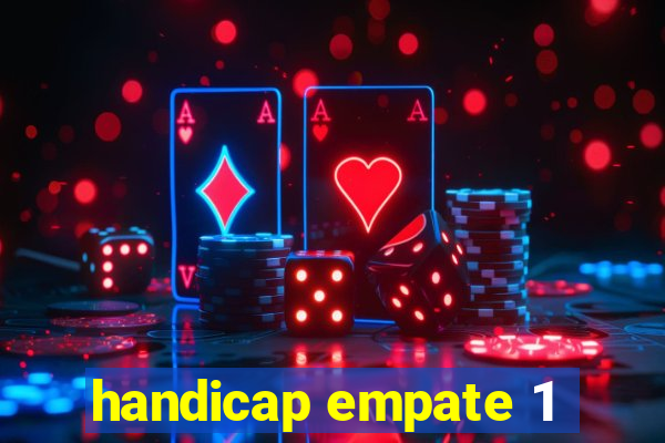 handicap empate 1