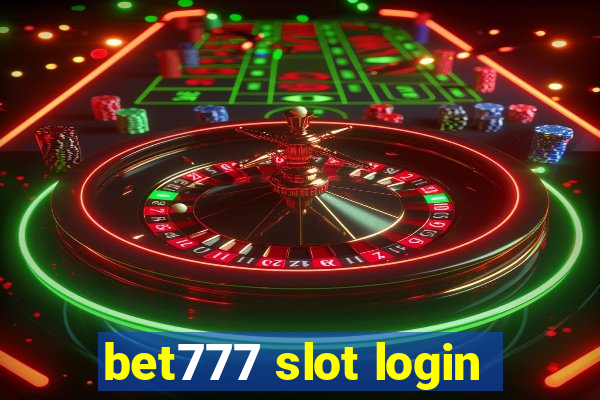 bet777 slot login