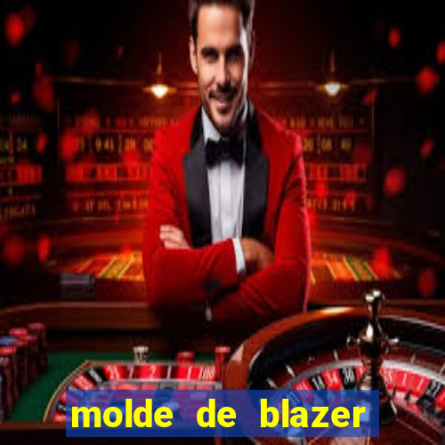 molde de blazer masculino para imprimir