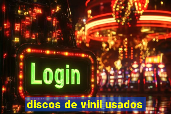 discos de vinil usados