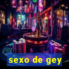 sexo de gey