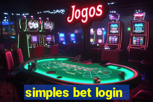 simples bet login