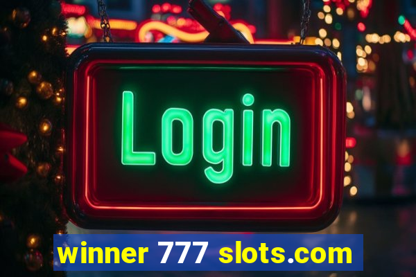 winner 777 slots.com