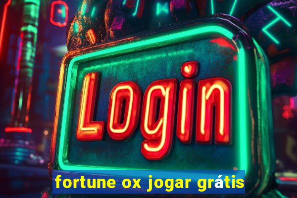 fortune ox jogar grátis