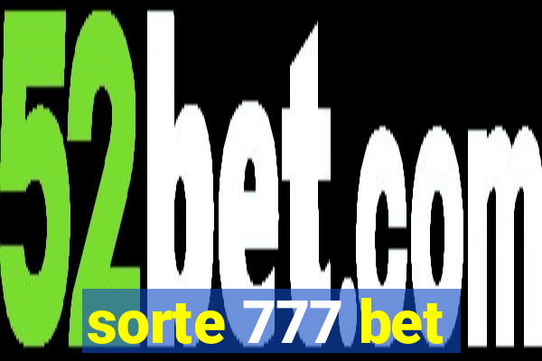 sorte 777 bet