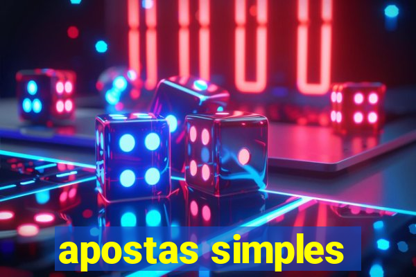 apostas simples