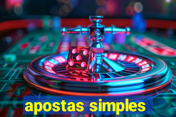 apostas simples