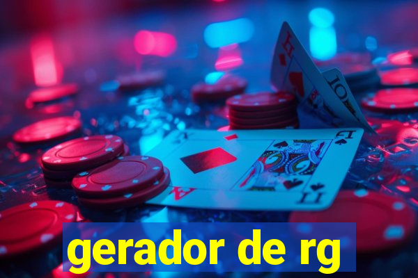 gerador de rg