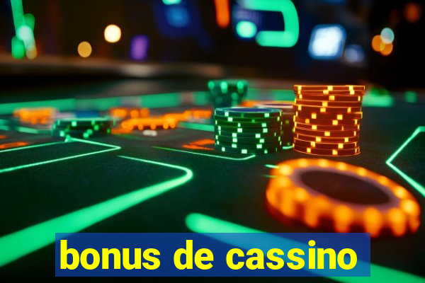 bonus de cassino