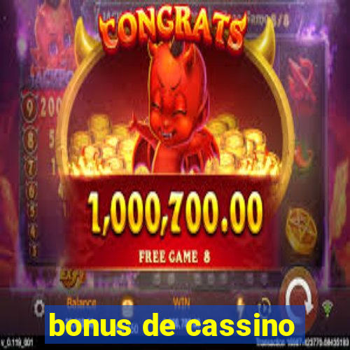 bonus de cassino