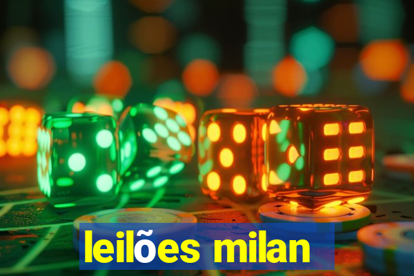 leilões milan