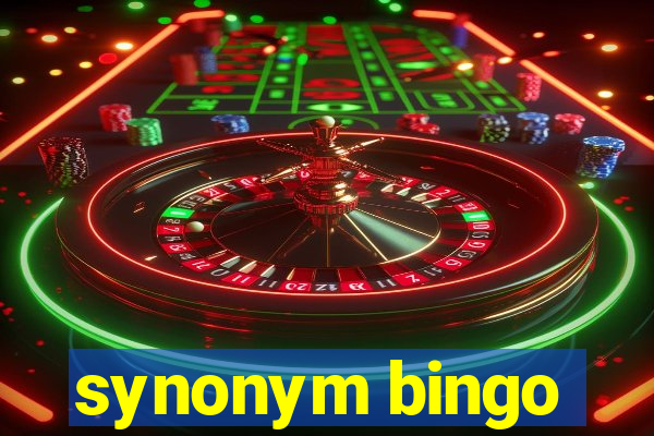 synonym bingo