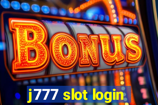 j777 slot login