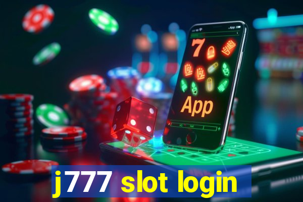 j777 slot login