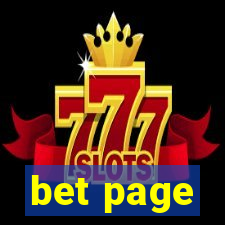 bet page