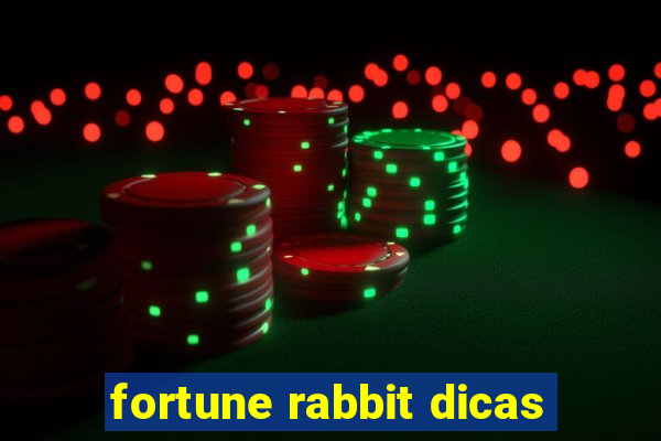 fortune rabbit dicas