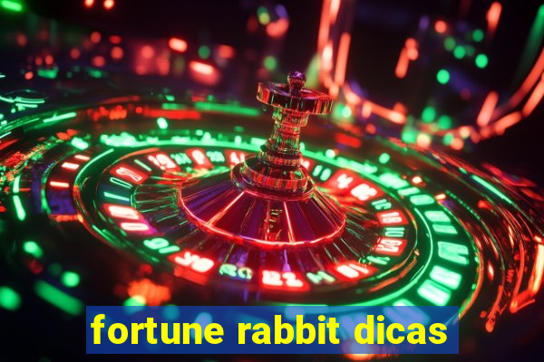 fortune rabbit dicas