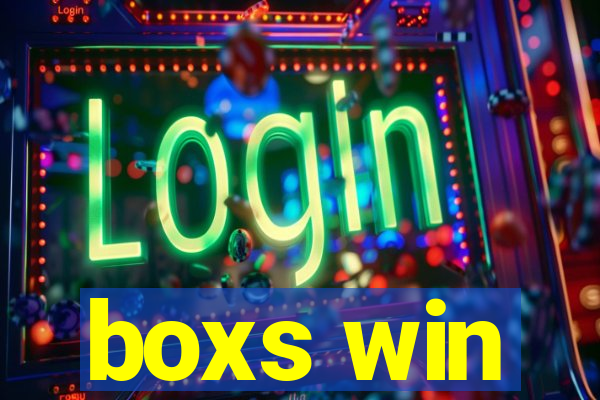 boxs win