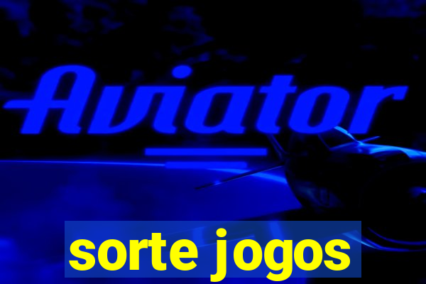 sorte jogos