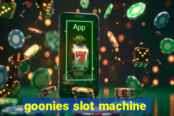 goonies slot machine