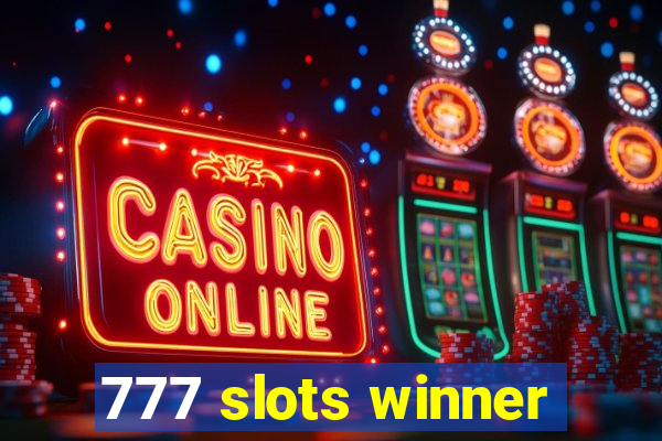 777 slots winner