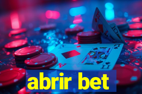 abrir bet