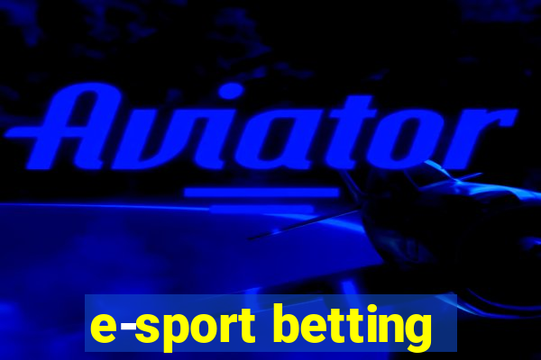 e-sport betting