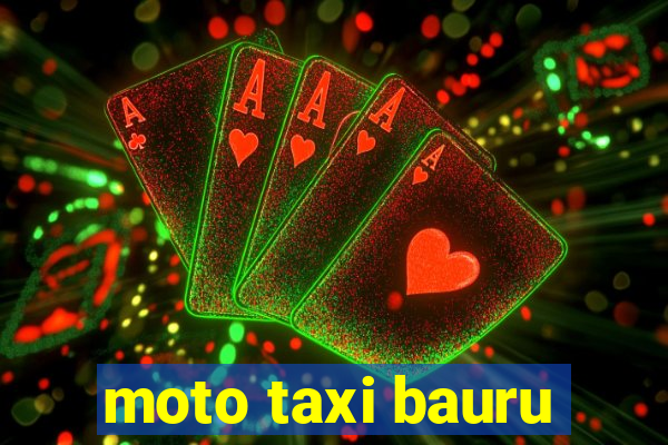 moto taxi bauru