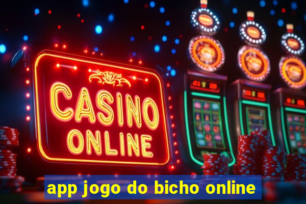 app jogo do bicho online