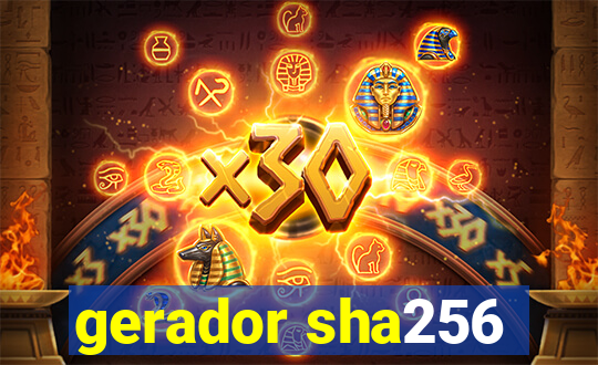 gerador sha256