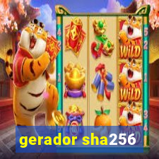 gerador sha256