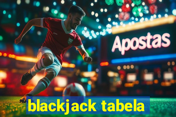 blackjack tabela