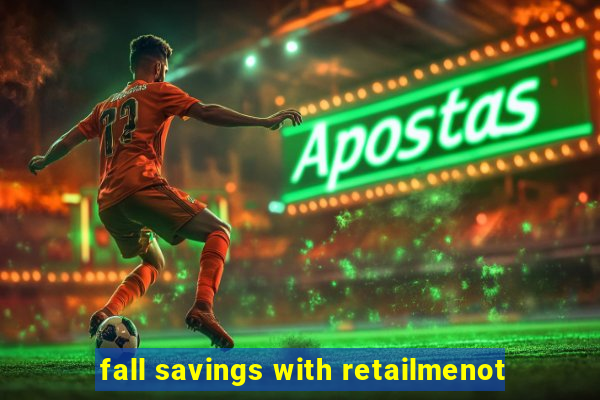 fall savings with retailmenot