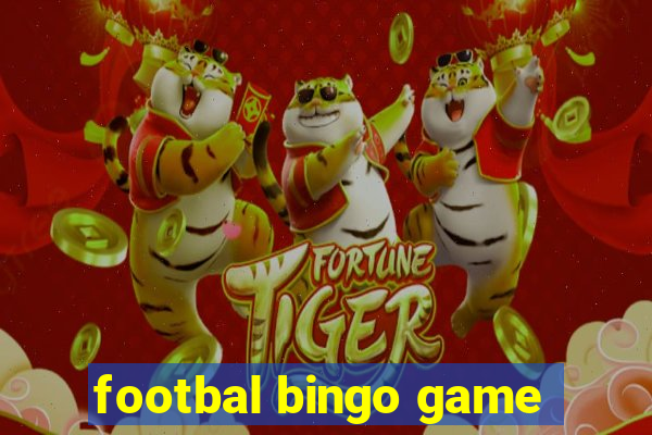 footbal bingo game