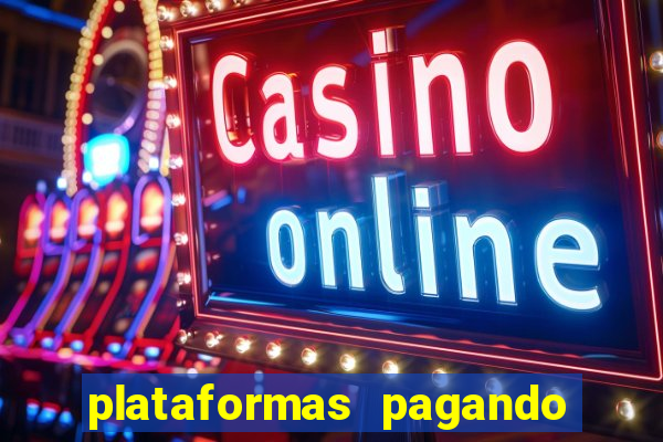 plataformas pagando no cadastro slots