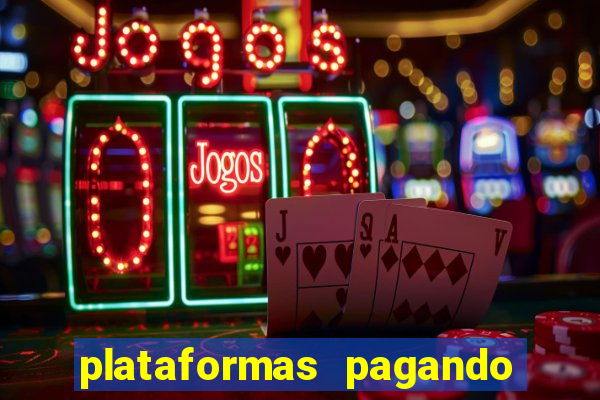 plataformas pagando no cadastro slots