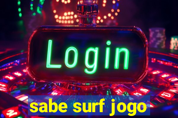 sabe surf jogo