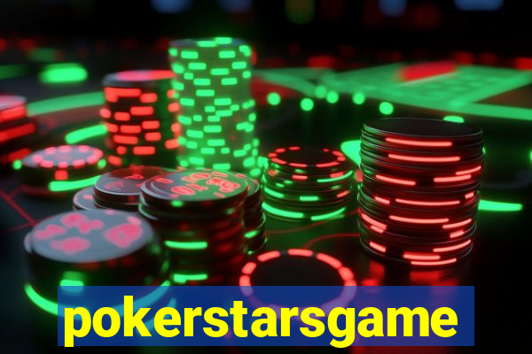 pokerstarsgame