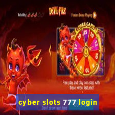 cyber slots 777 login