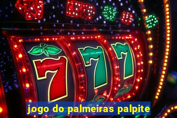 jogo do palmeiras palpite