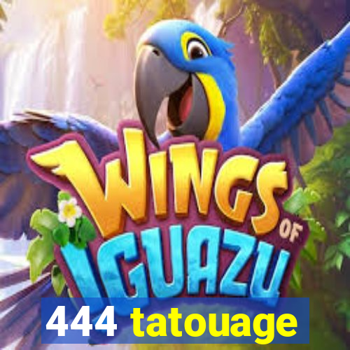 444 tatouage