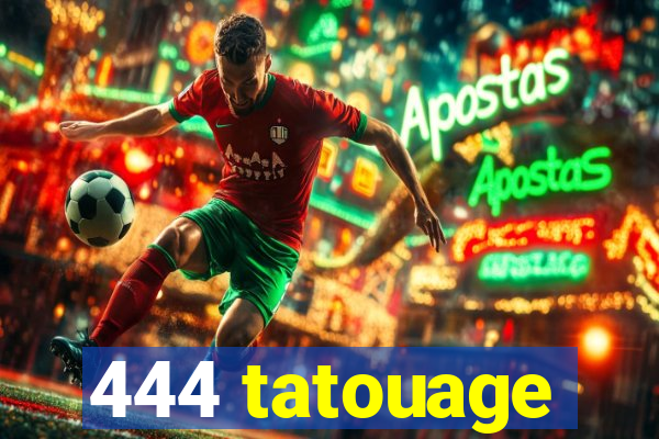 444 tatouage