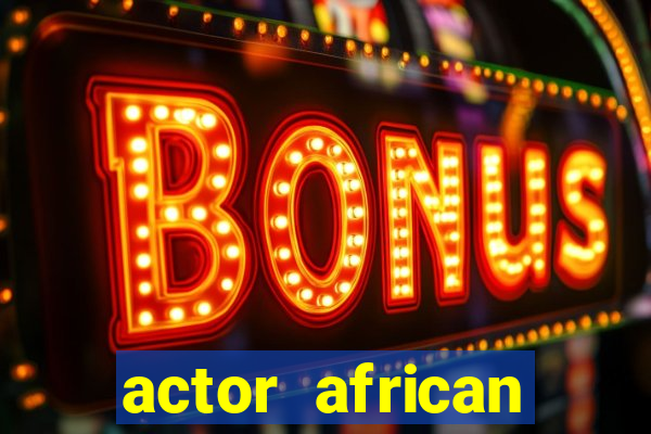 actor african american male