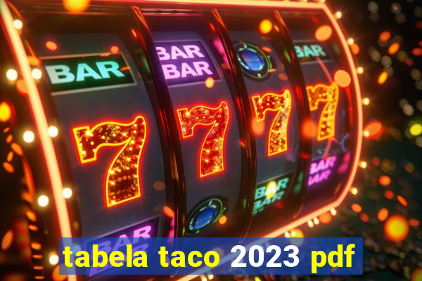 tabela taco 2023 pdf