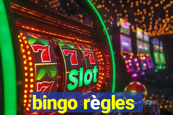 bingo règles