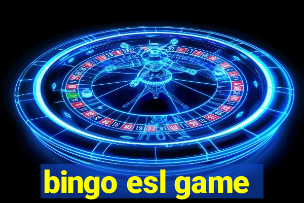 bingo esl game