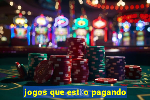 jogos que est茫o pagando