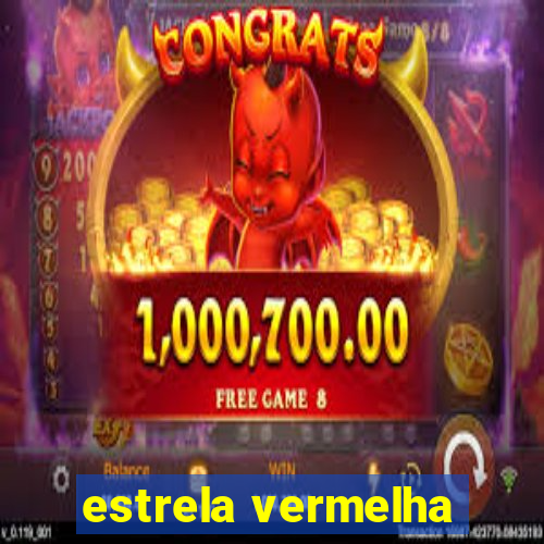 estrela vermelha