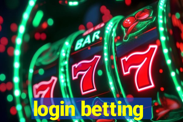 login betting